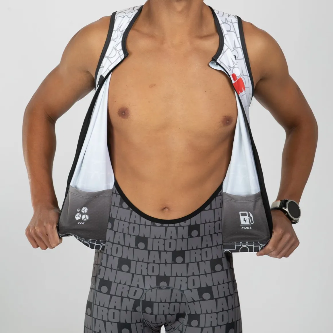 Men's Ltd Tri Aero Slvs Fz Racesuit - IM Endurance