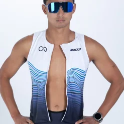 Men's Ltd Tri Aero Slvs Fz Racesuit - Crowie