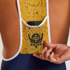 Mens Recon Cycle Bib - Denim