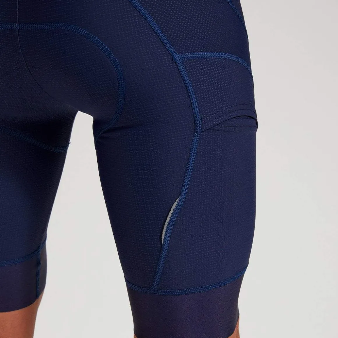 Mens Recon Cycle Bib - Denim