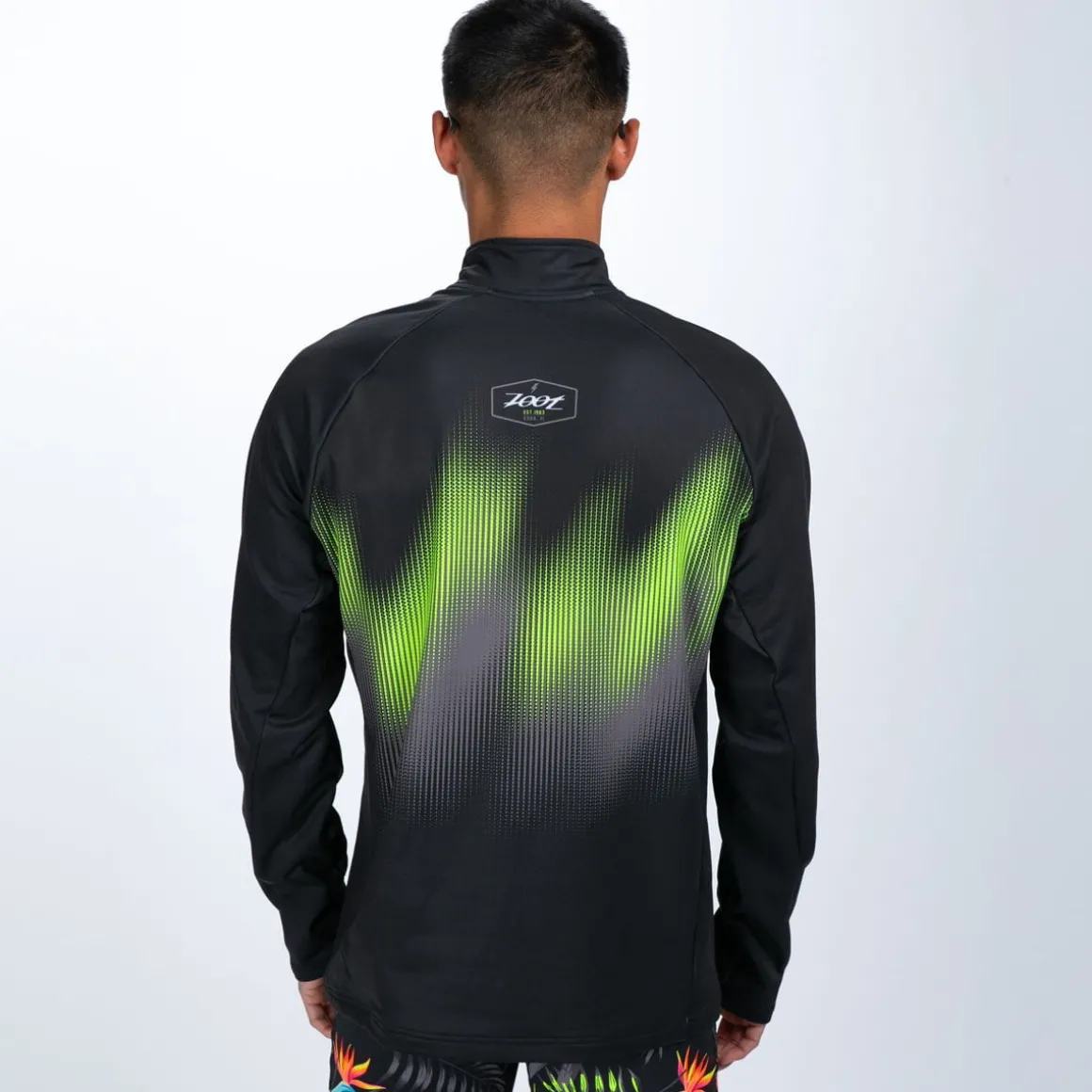 Men's Run Thermal 1/2 Zip - Tropical Magic