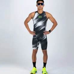 Men's Sprint Tri Hyperglide Backzip Racesuit - DriftSPEED
