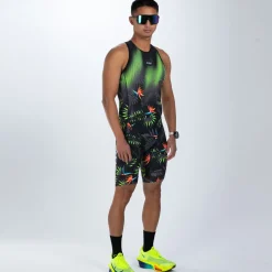 Men's Sprint Tri Hyperglide Backzip Racesuit - Tropical Magic