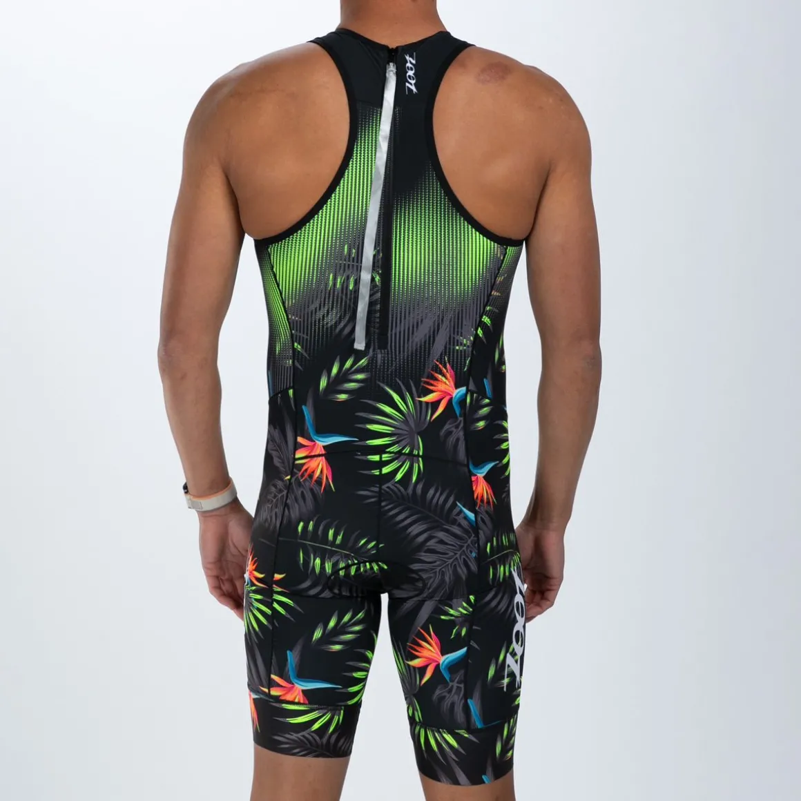 Men's Sprint Tri Hyperglide Backzip Racesuit - Tropical Magic