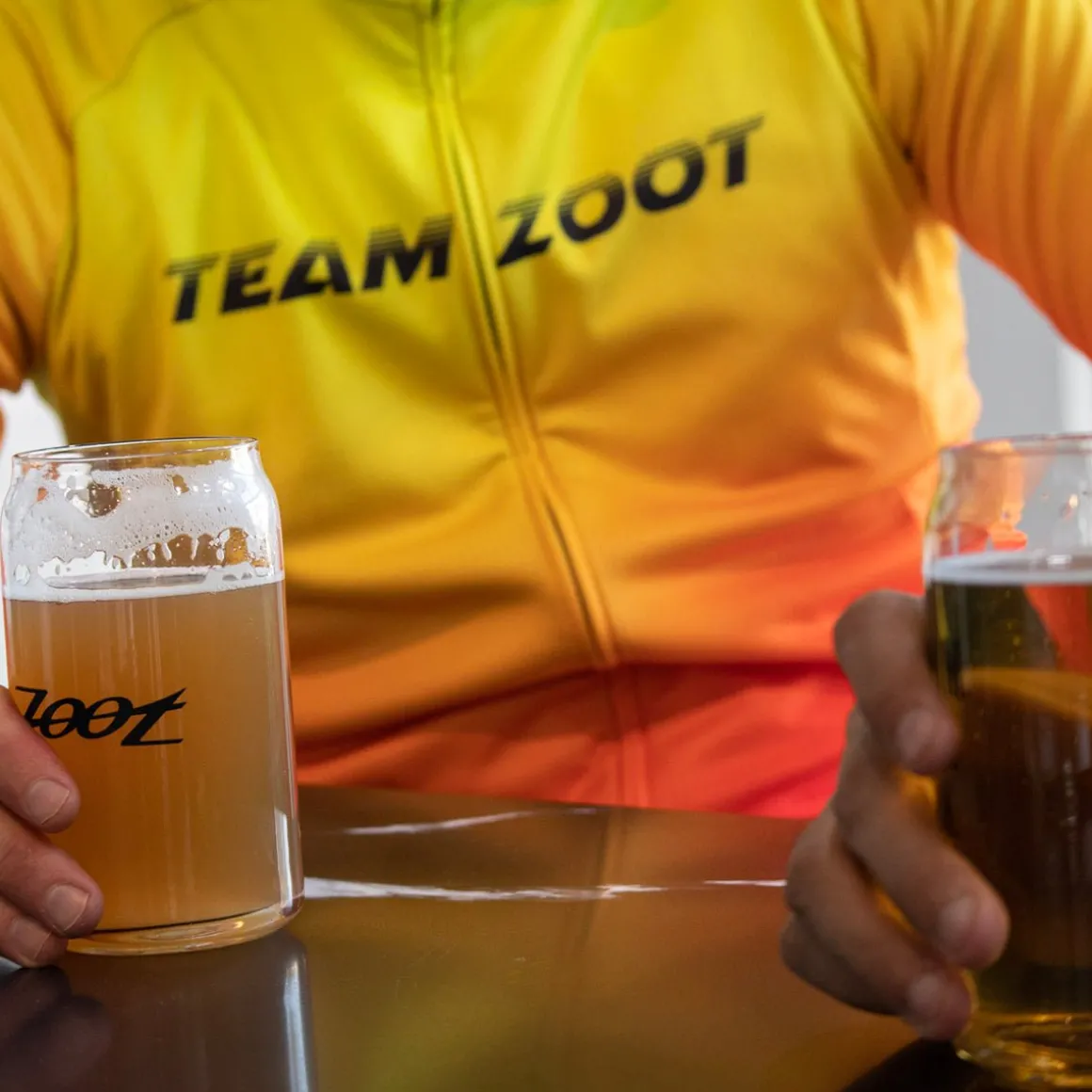 Swim Bike Run Beer - Glass