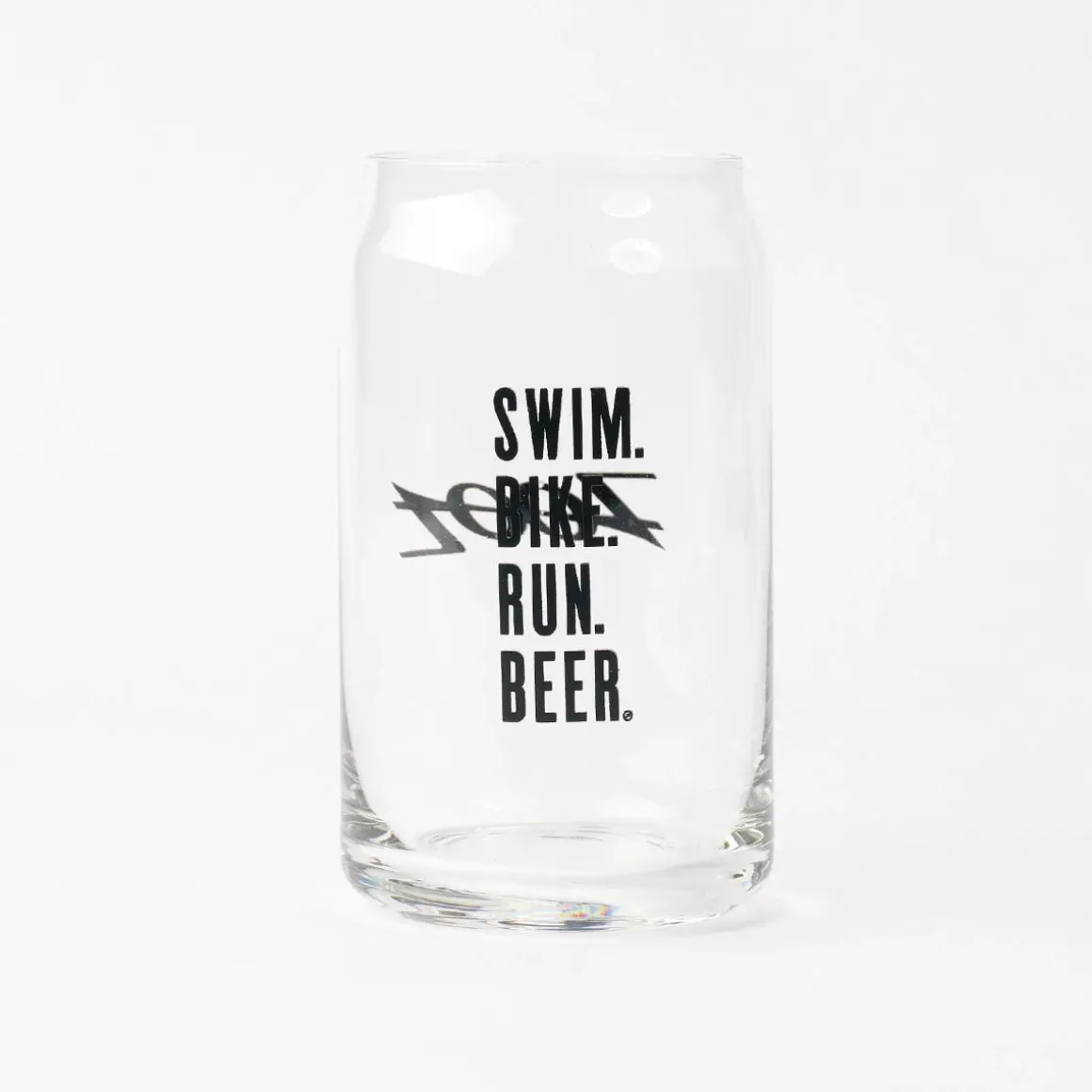 Swim Bike Run Beer - Glass