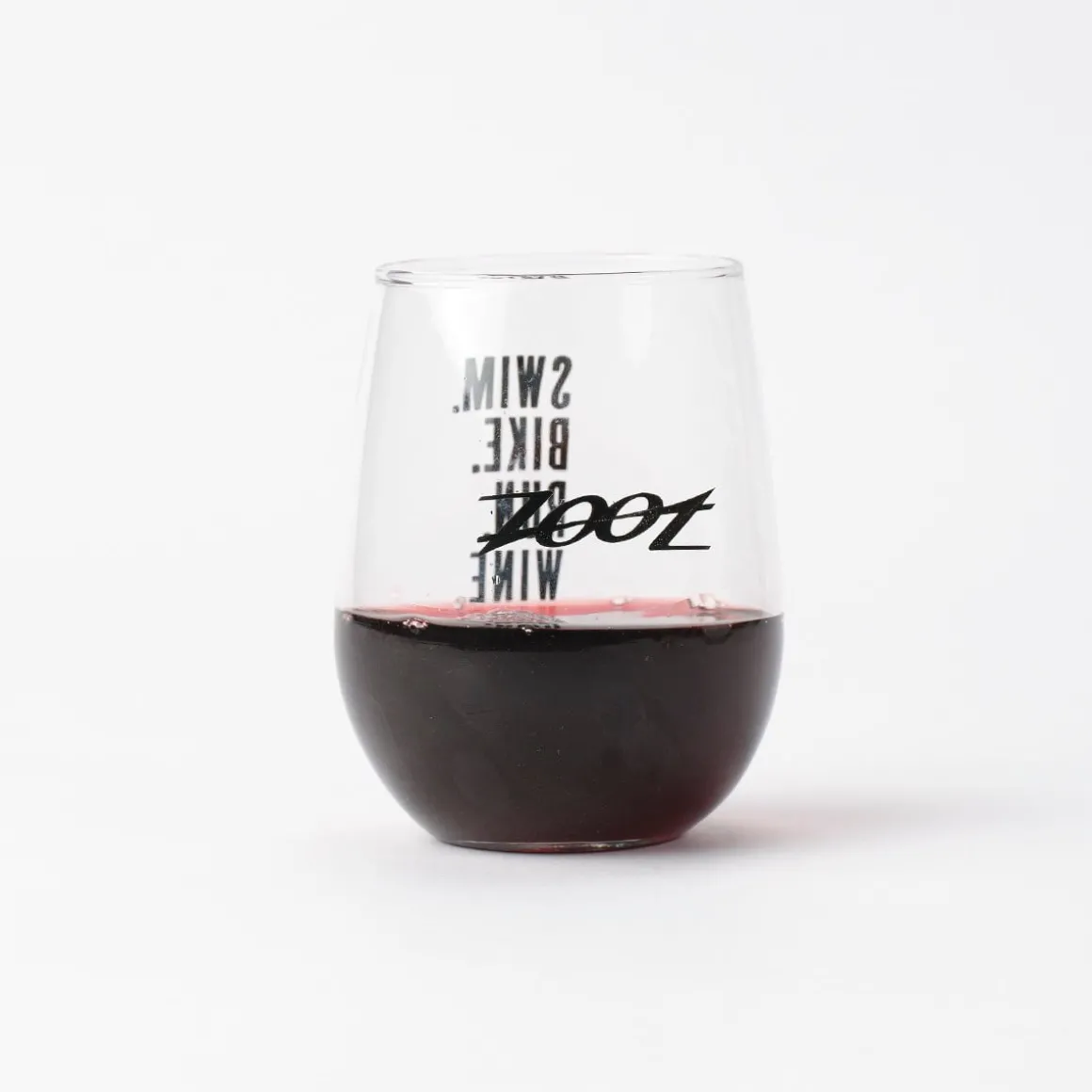 Swim Bike Run Wine - Glass