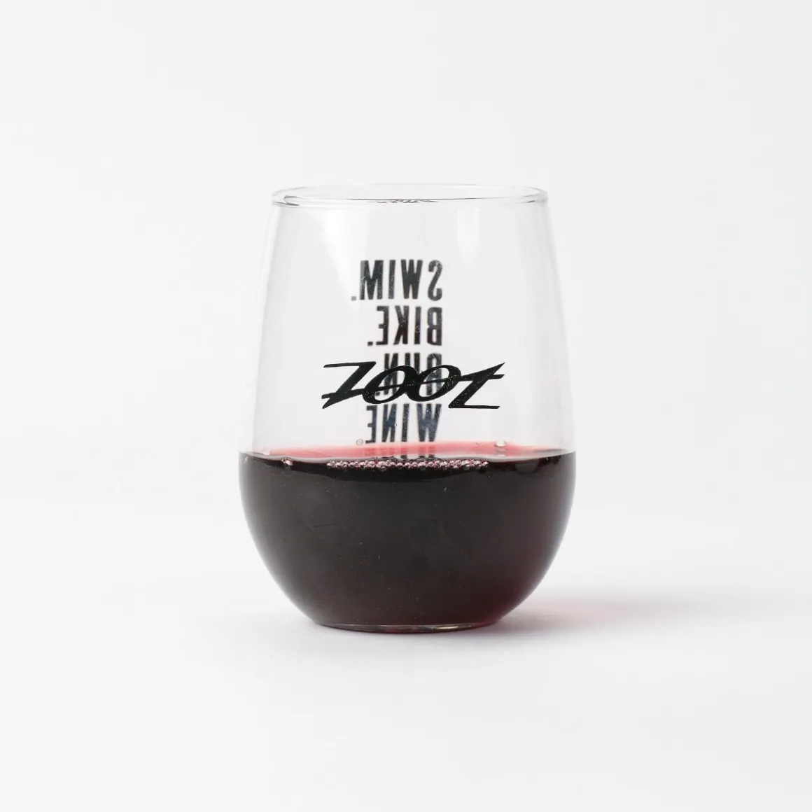 Swim Bike Run Wine - Glass