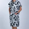 Transition Poncho - Hibiscus