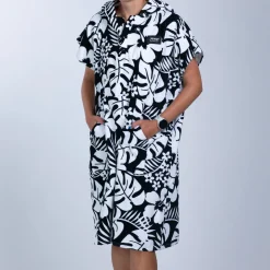 Transition Poncho - Hibiscus