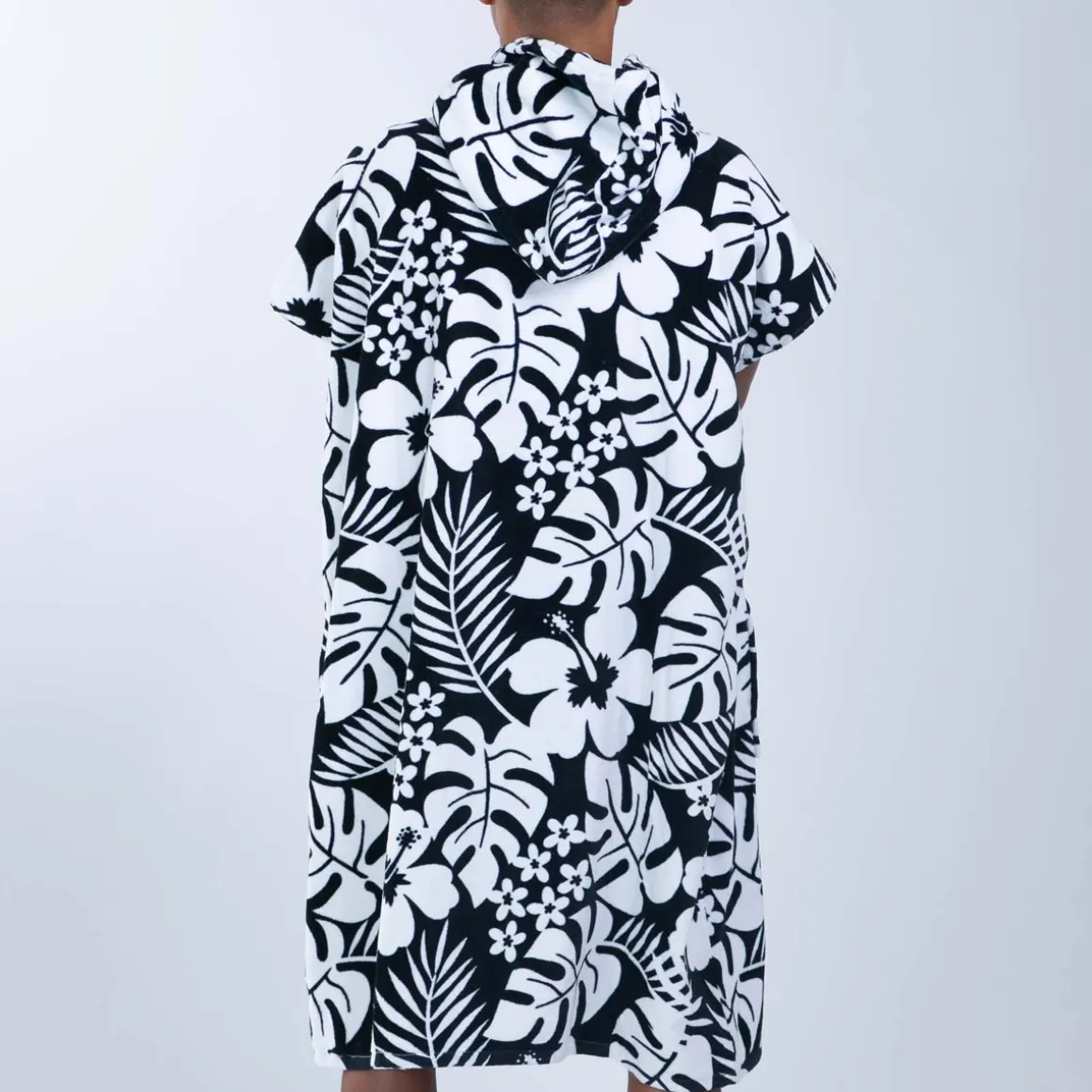 Transition Poncho - Hibiscus