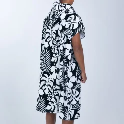 Transition Poncho - Hibiscus