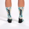 Unisex 6" Sock - Marble