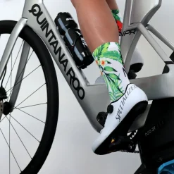 Unisex 6" Sock - White Hawaii