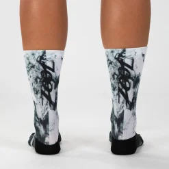 Unisex 6" Sock - White Hot