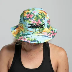 Unisex Bucket Hat - Yellow Floral