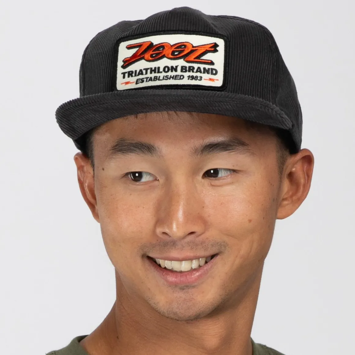 Unisex Cord Grandpa Rope Hat - Coal