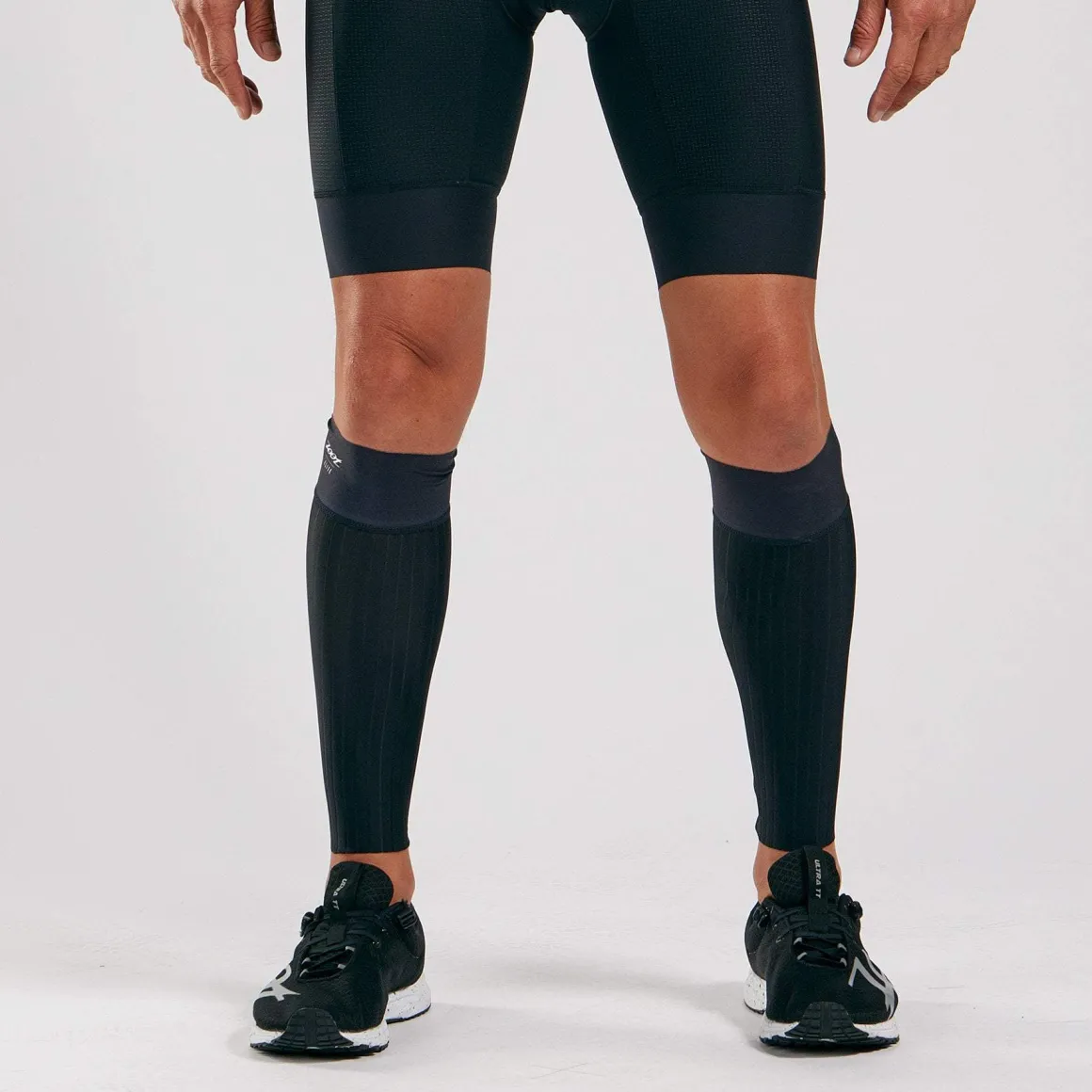 Unisex Elite Aero Calf Sleeves - Black
