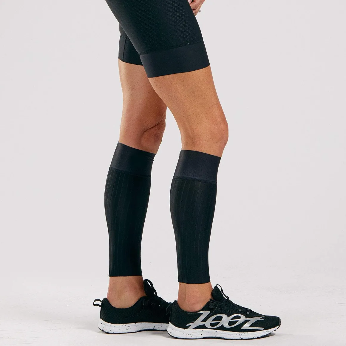 Unisex Elite Aero Calf Sleeves - Black