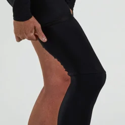 Unisex Elite Thermo Leg Warmers - Black