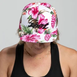 Unisex Flat Bill - Pink Floral