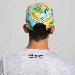 Unisex Flat Bill - Yellow Floral