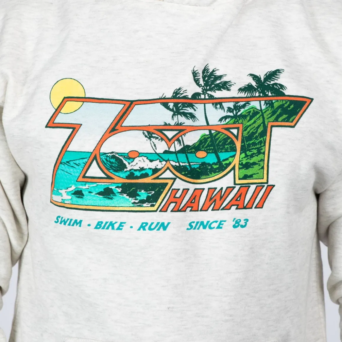 Unisex Hawaii 83' Hoodie - Oatmeal Heather
