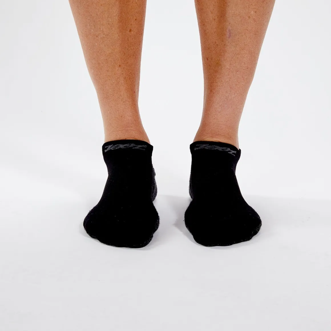 Unisex No Show Light Cushion Sock - Black
