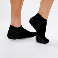 Unisex No Show Light Cushion Sock - Black