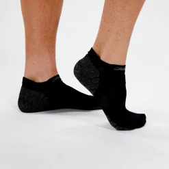 Unisex No Show Light Cushion Sock - Black