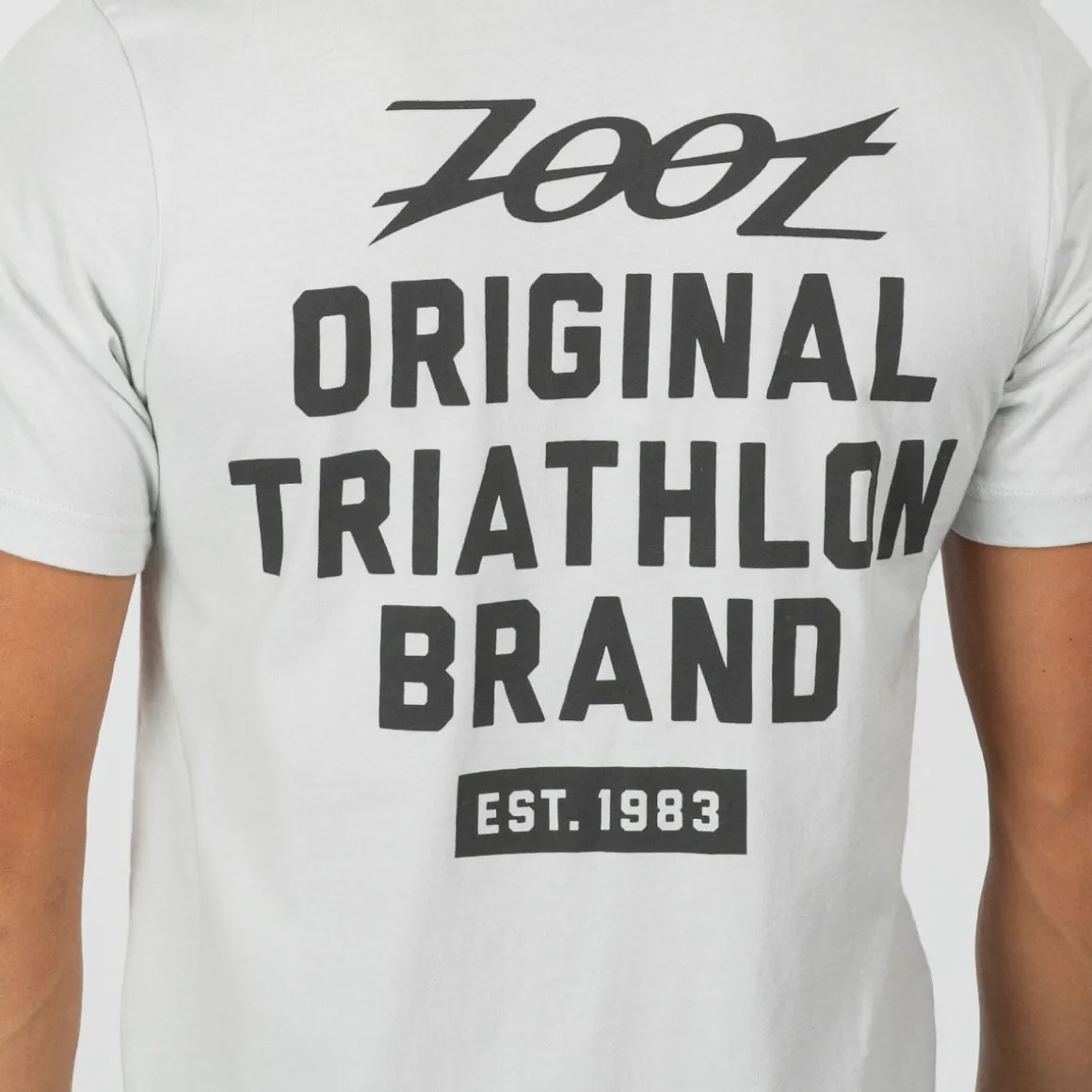 Unisex Original Brand Tee - Silver