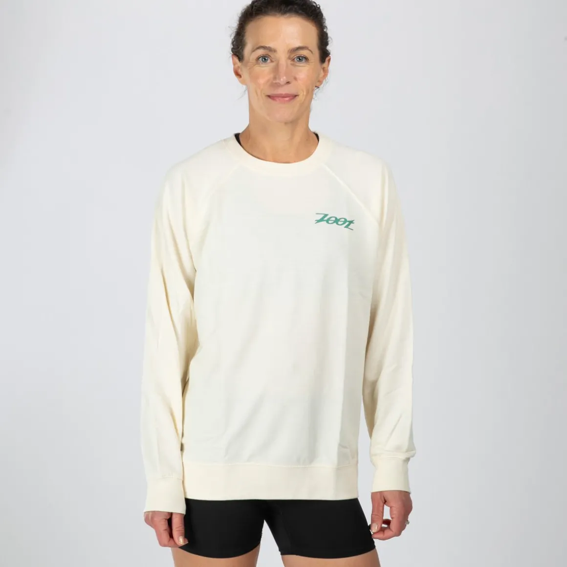 Unisex Sunset Terry Crewneck - Bone
