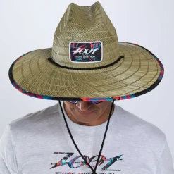 Unisex Sunstop Lifeguards Hat - Straw