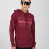 Unisex Swim Bike Run Hoodie - Maroon