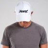 Unisex Tech Curved Bill Hat - White