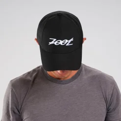 Unisex Tech Curved Bill Hat - Black
