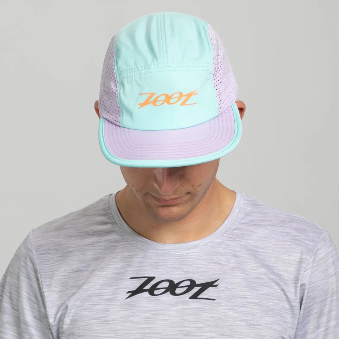 Unisex Tech 5-Panel Hat - Mint Trail