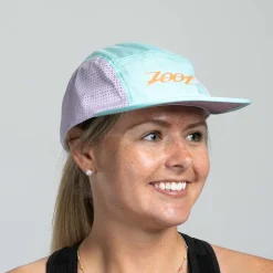 Unisex Tech 5-Panel Hat - Mint Trail