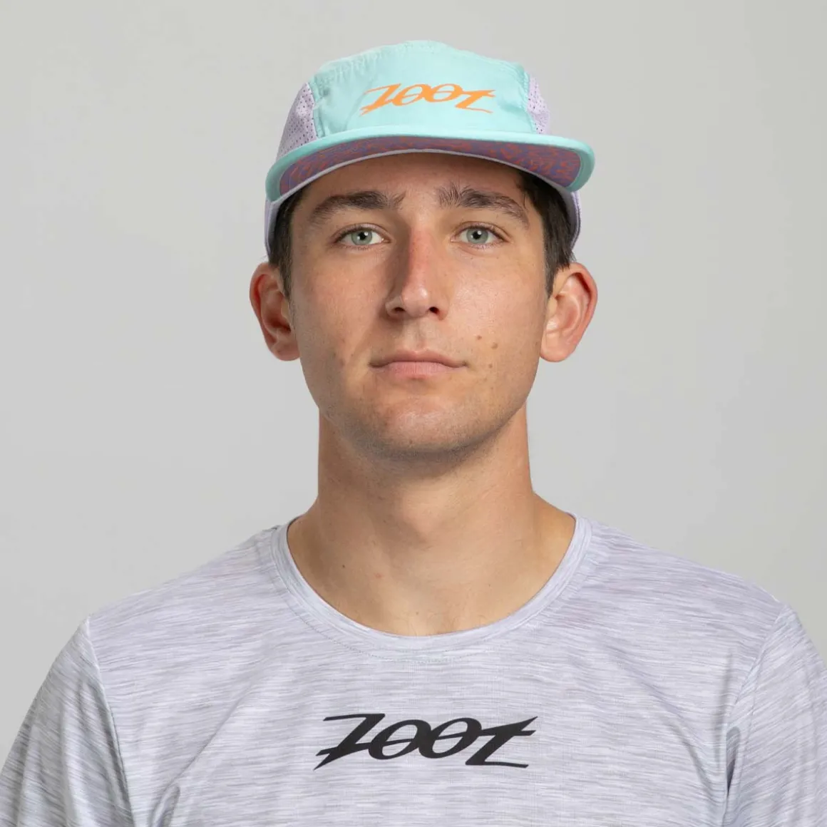 Unisex Tech 5-Panel Hat - Mint Trail