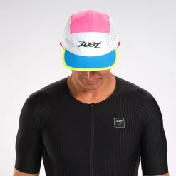 Unisex Tech 5-Panel Hat - Neon Block
