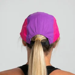 Unisex Tech 5-Panel Hat - Pink Aloha