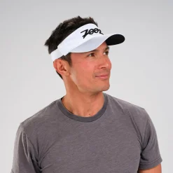 Unisex Tech Visor - White