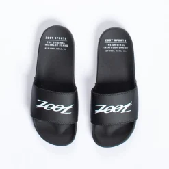 Unisex Transition Slide Sandals - Black/White