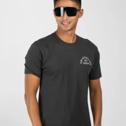 Unisex Triathlon Arch Tee - Graphite Black