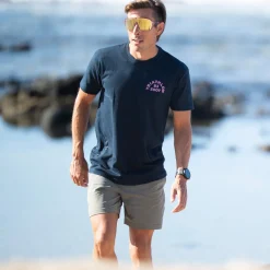 Unisex Triathlon Arch Tee - Midnight Navy