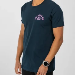 Unisex Triathlon Arch Tee - Midnight Navy