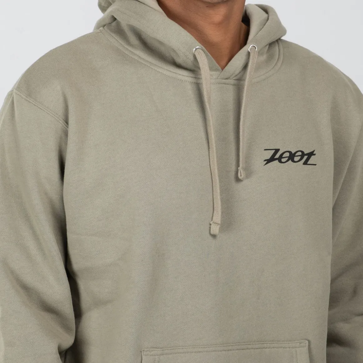 Unisex Triathlon Stamp Hoodie - Cement