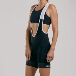 Womens Core+ Cycle Bib - Black