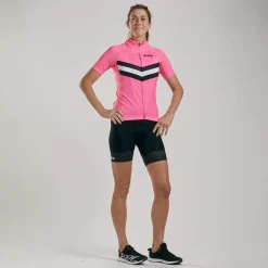 Womens Core+ Cycle Jersey - Blush