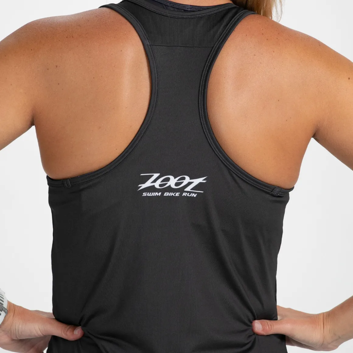 Women's Core Run Singlet - Black